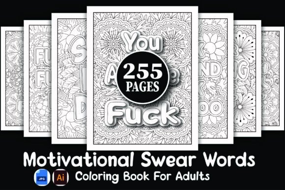255 Stress Relief Coloring Pages – Adult