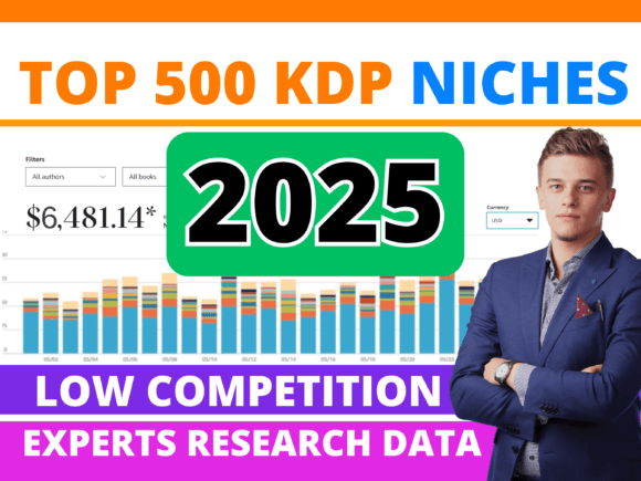 500 KDP Niches 2024-2025 Low Competitive