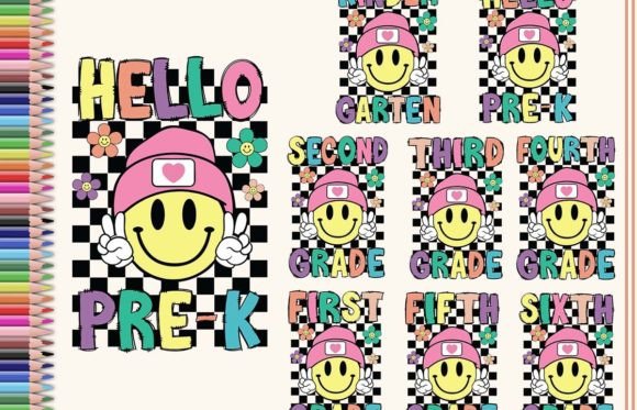 8+ Grade Png Bundle, Back to School Png