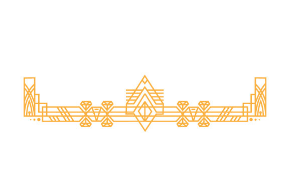Art Deco Page Divider