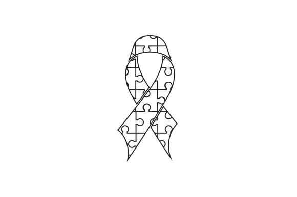 Autism Awareness Ribbon