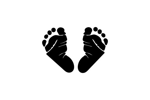 Baby Feet Silhouette