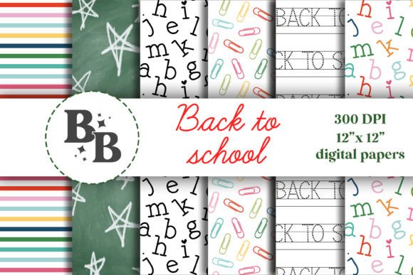 Back to School Digital Papers Background Graphics 73747362 1 1 580x387 1