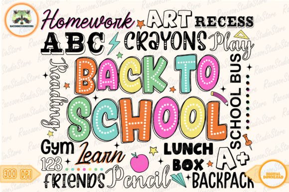 Back to School Png, Back to School