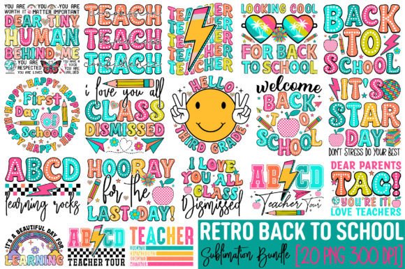 Back to School Sublimation Bundle