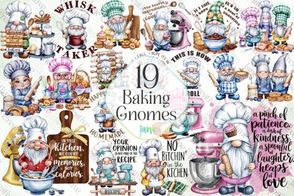 Baking Gnomes Sublimation Bundle