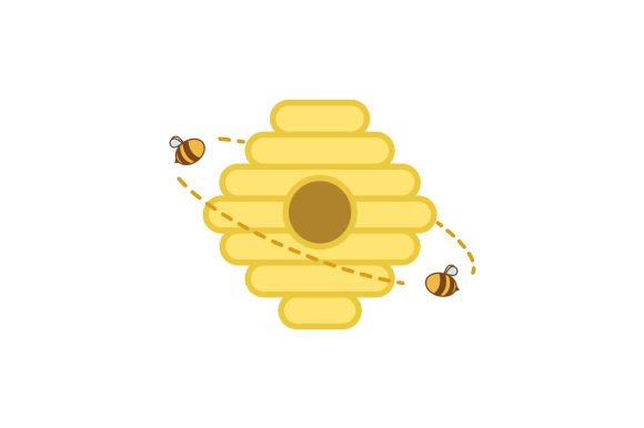 Beehive and Bees