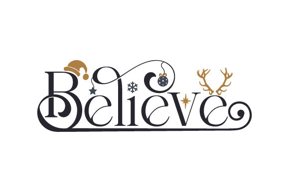 Believe Christmas Craft