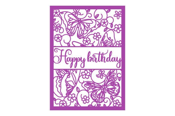 Birthday Card – Butterflies