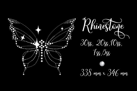 Butterfly Rhinestone