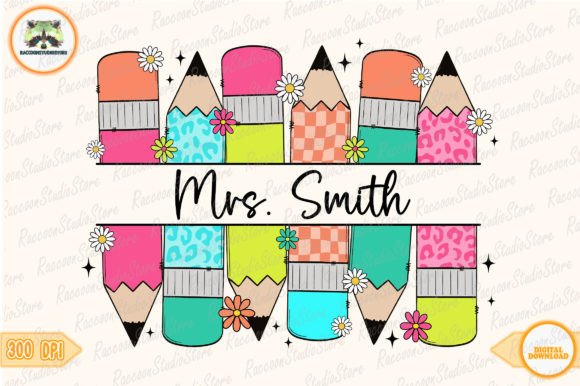 CUSTOM Teacher Name Png