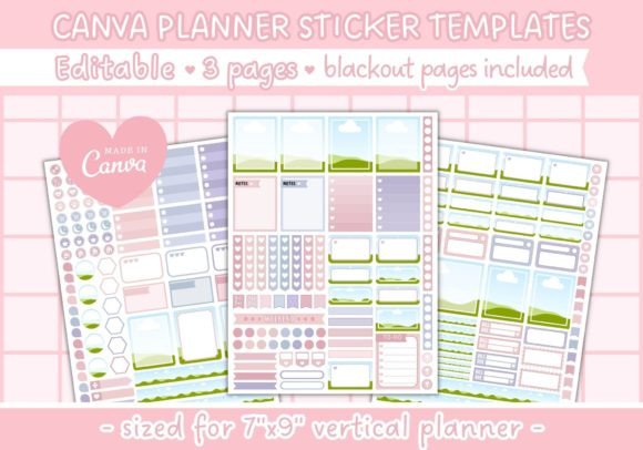 Canva Editable Planner Sticker