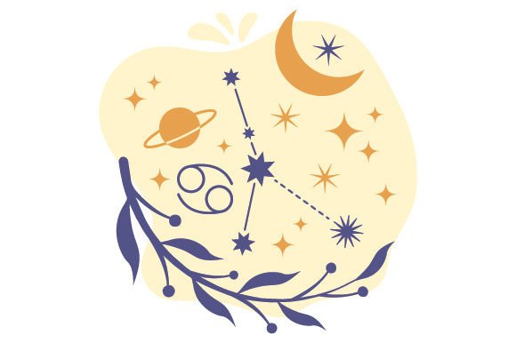 Celestial Wedding Zodiac – Cancer Constellation