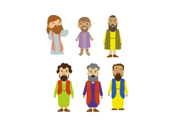 Christian Character Apostles for Kids
