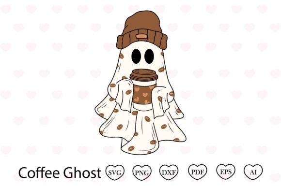 Coffee Ghost Svg Coffee Svg