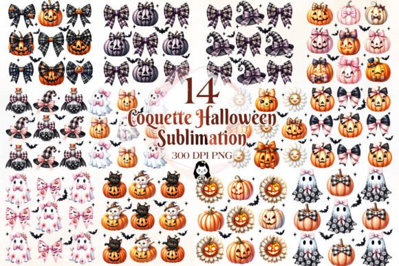 Coquette Halloween Sublimation Bundle