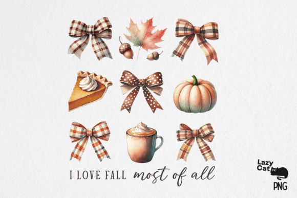 Fall Autumn Coquette Bow Sublimation