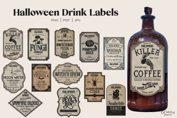 Halloween Labels | Halloween Stickers