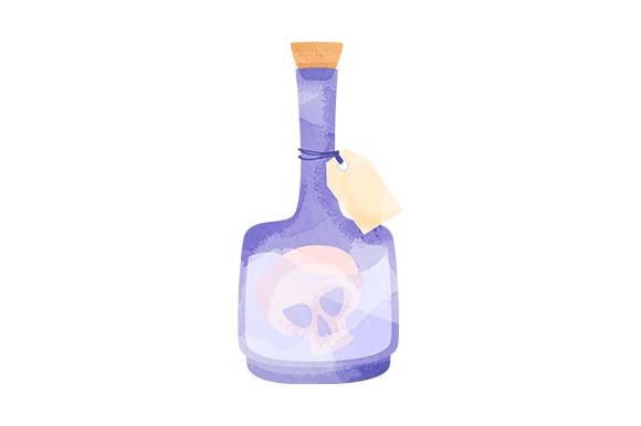 Halloween Skull Potion