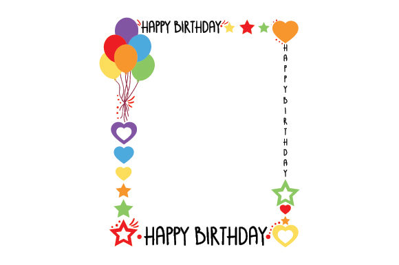 Happy Birthday Border