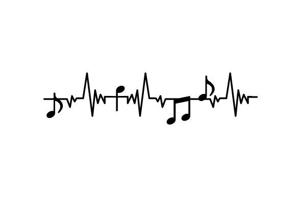 Heartbeats with Music Note