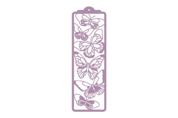 Intricate Cut Bookmark – Butterfly