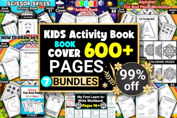 Kids Activity Book and Coloring Pages