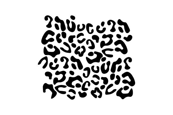 Leopard Print Stencil