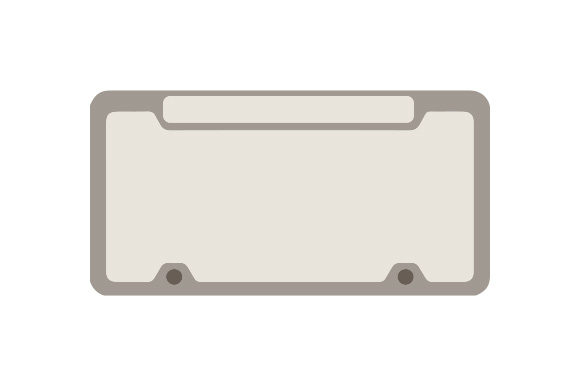 License Plate Sign