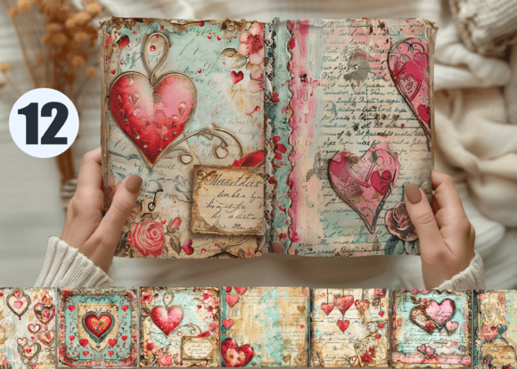Love Letter Junk Journal Page