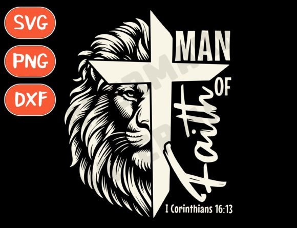 Man of God Svg, Jesus Svg, Cross SVG