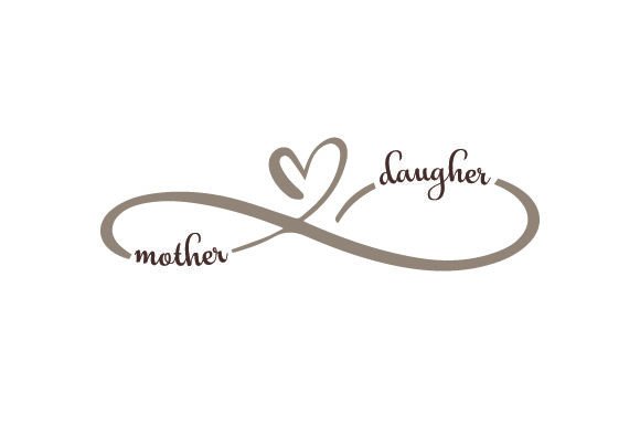 Mother and Daughter Infinity Symbol