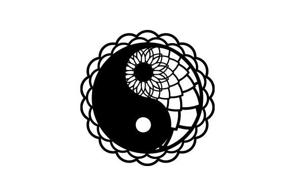 Paper Doily – Yin Yang