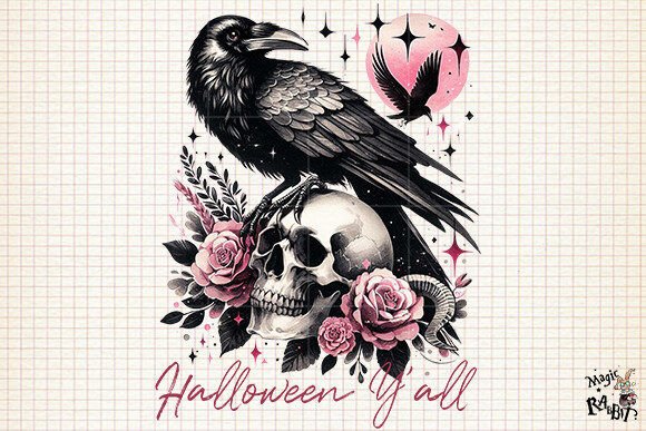Pink Halloween Sublimation PNG