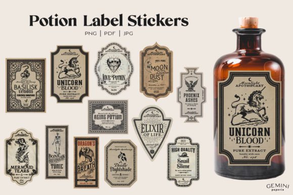 Potion Label | Halloween Potion Labels