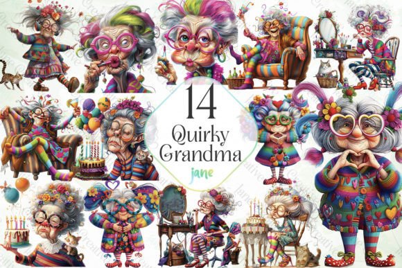 Quirky Grandma Sublimation Bundle