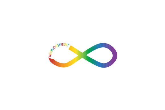 Rainbow Infinity Symbol – Neurodivergent – ADHD