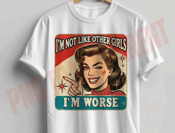 Retro Vintage Sassy Png, Funny Retro