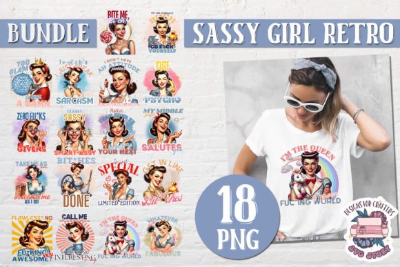 Sarcastic Sassy Quote Bundle Sublimation