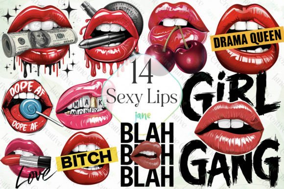 Sexy Lips Sublimation Bundle