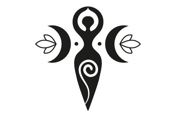 Spiral Goddess Symbol