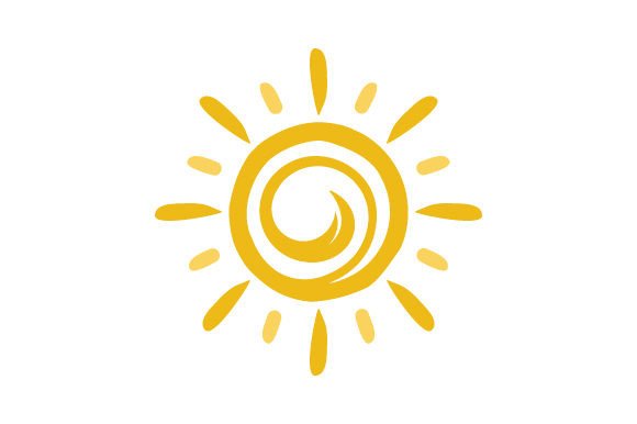 Spring Sun Icon