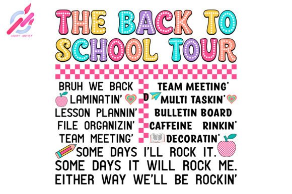 The BACK to SCHOOL TOUR PNG