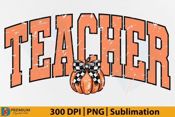 Teacher Pumpkin, Coquette Halloween Fall
