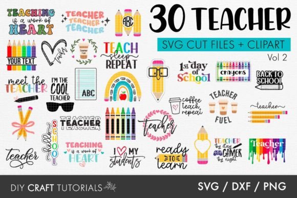 Teacher SVG Bundle