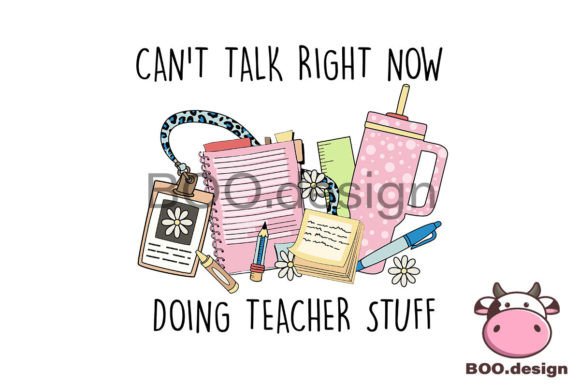 Teacher Stuff Png, Back to School Png