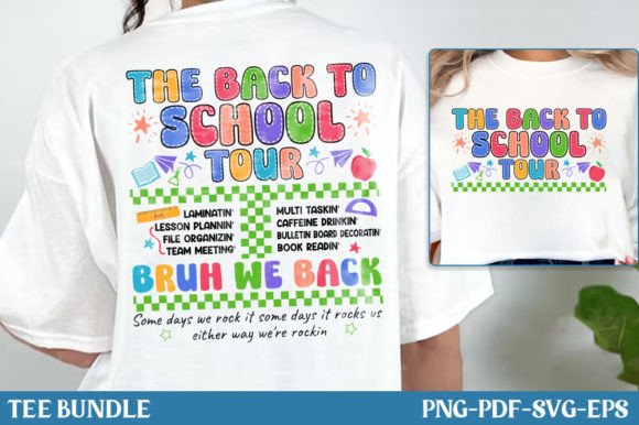 The Back to School Tour T-Shirt, We Back