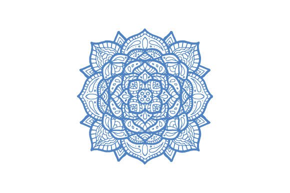 Throat Chakra Mandala