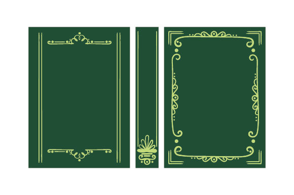 Vintage Book Cover Template