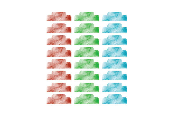 Watercolor Planner Divider Tabs